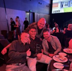 NV Builders apprentices and mentors receiving industry recognition in Mackay