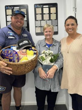Allison recognised for 15 years of service at NV Builders – team loyalty and leadership