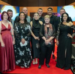 NV Builders team attending Mackay community awards night